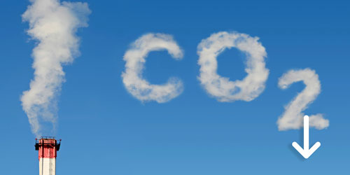 Menos emisiones de co2