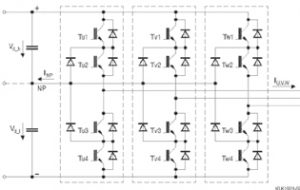 Topología de circuito de tres niveles NPC